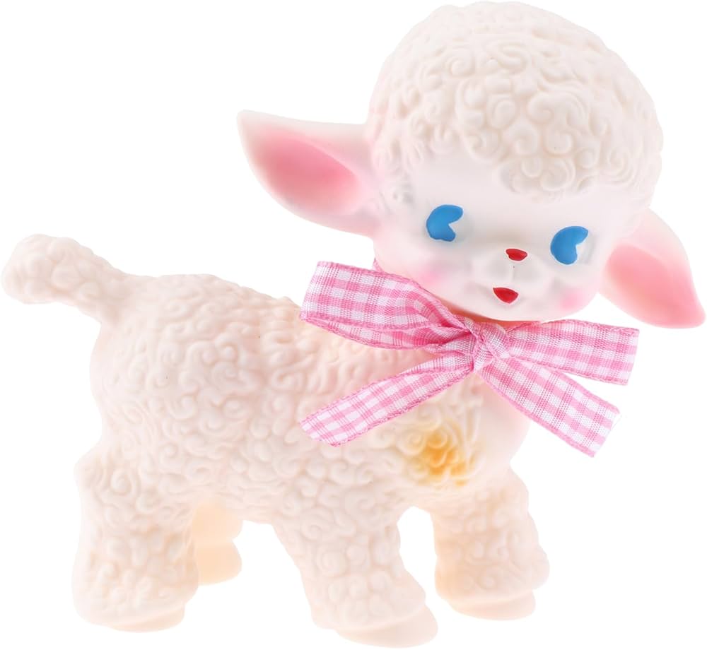 Amazon.co.jp: レトロ 羊 人形 クラシック プラスチック かわいい